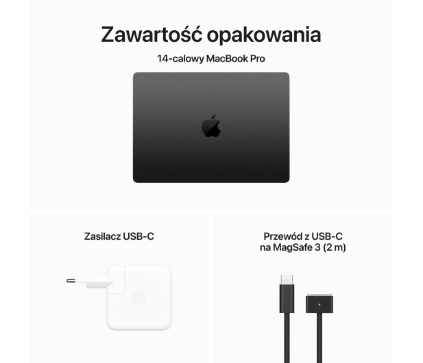 Apple MacBook Pro M3 Pro/18GB/512/Mac OS Gwiezdna Czerń 14R GPU - 1192967 - zdjęcie 10